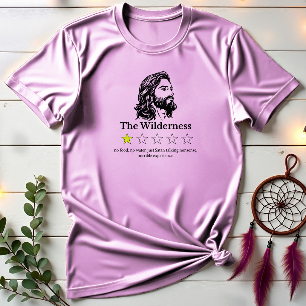 Jesus Wilderness Review T-shirt