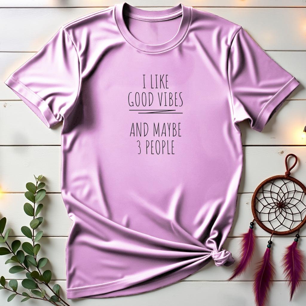 Good Vibes & 3 People T-shirt