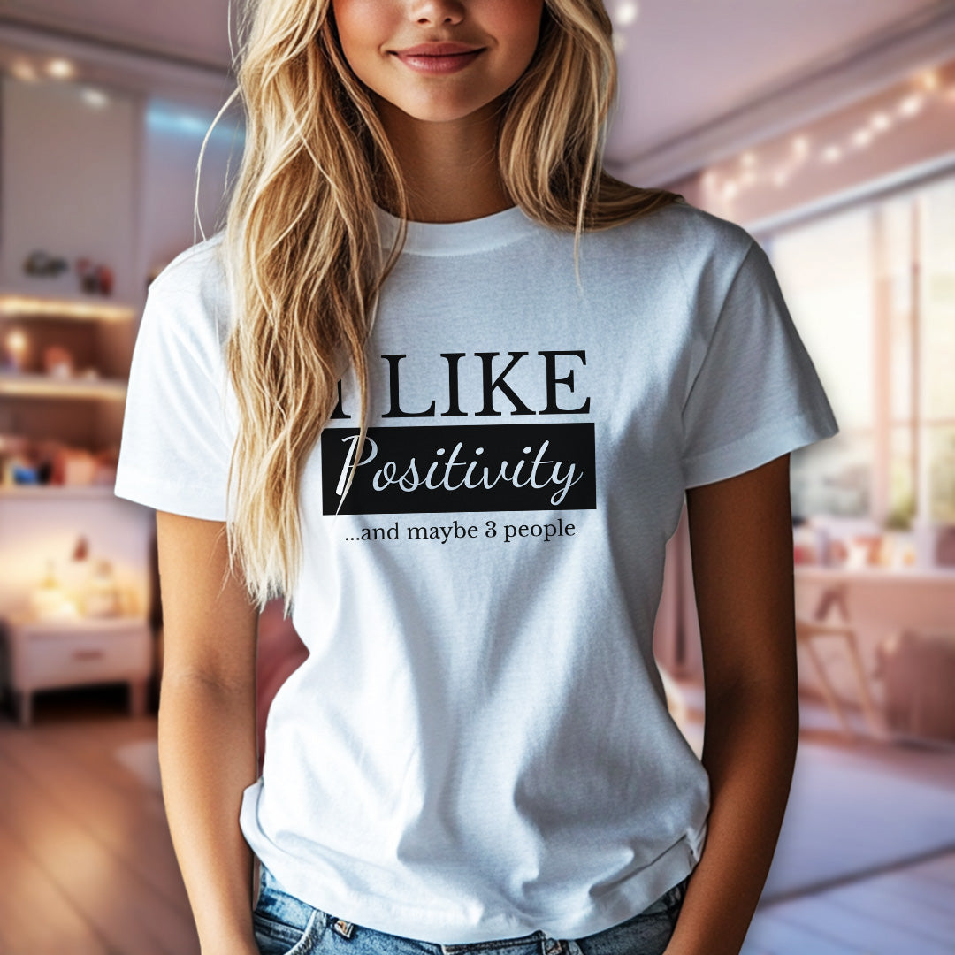 Positivity & 3 People T-shirt