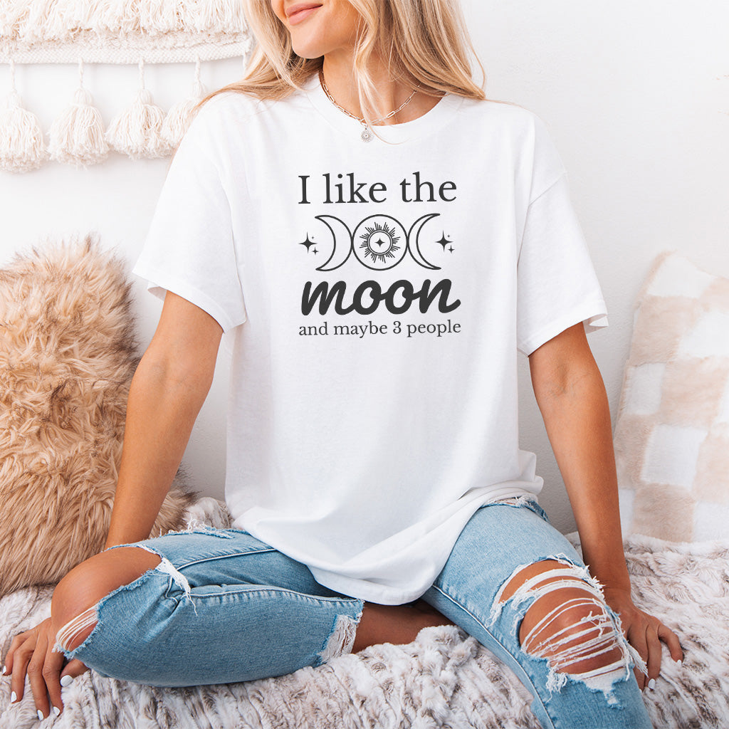 Moon & 3 People T-shirt