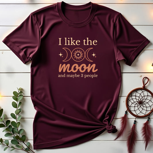 Moon & 3 People T-shirt