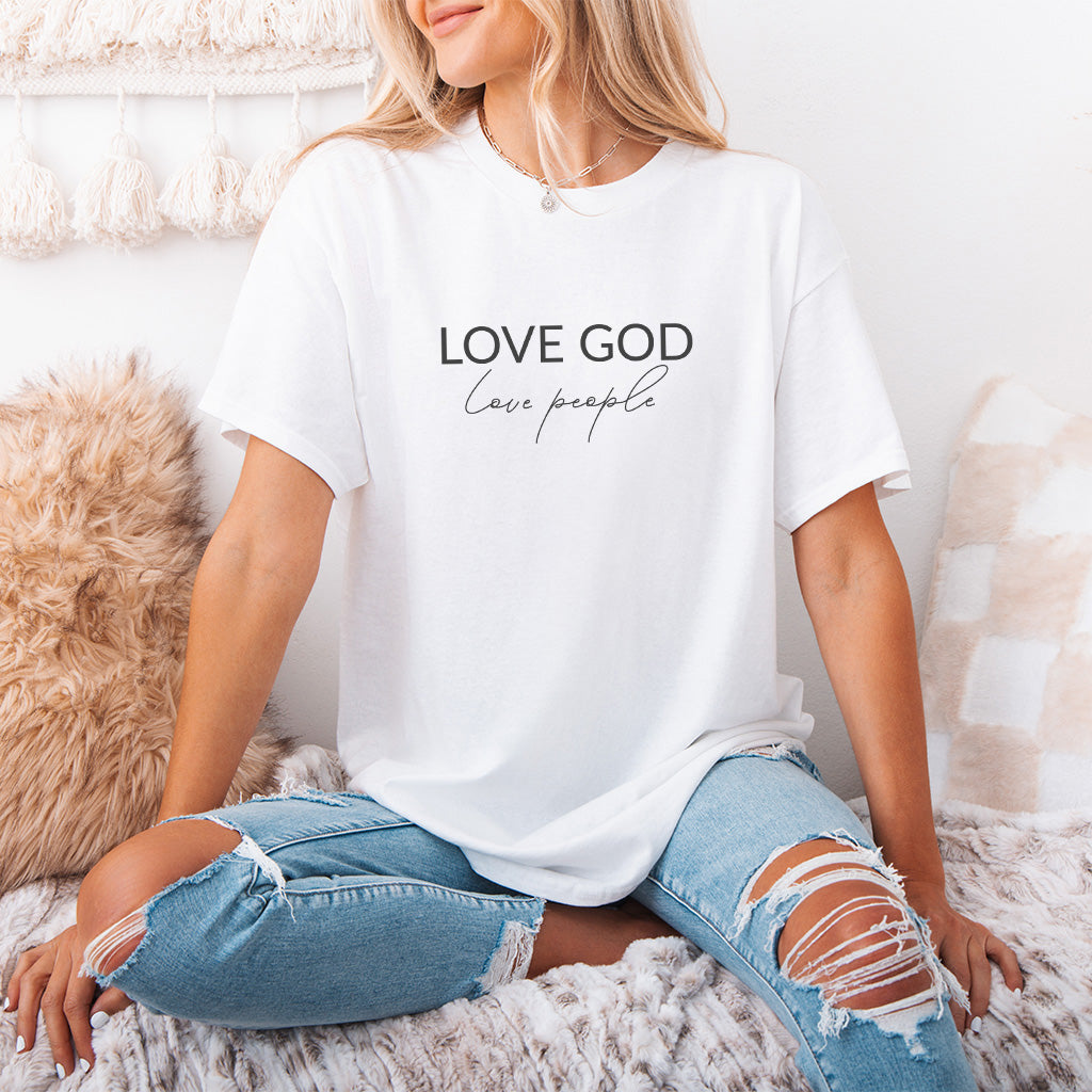 Love GOD, Love People T-shirt