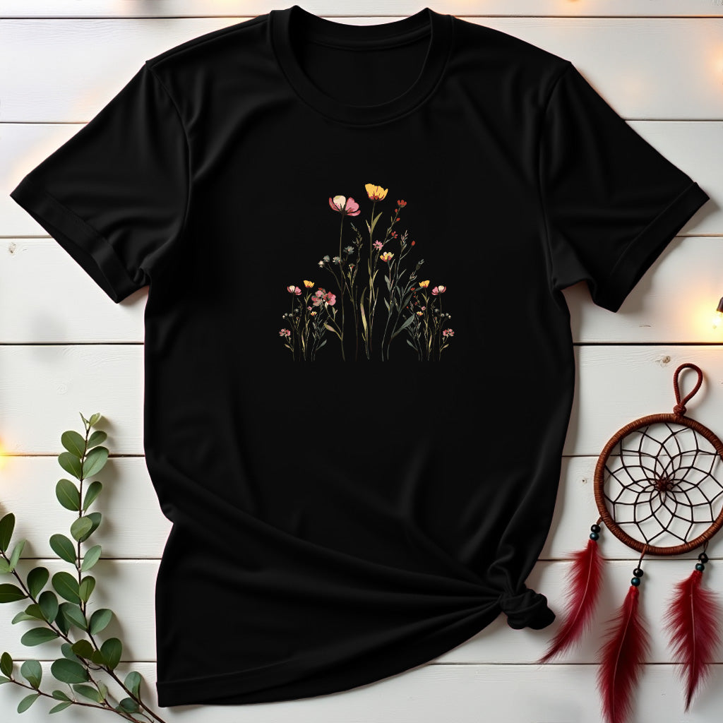 Watercolor Wildflowers T-shirt