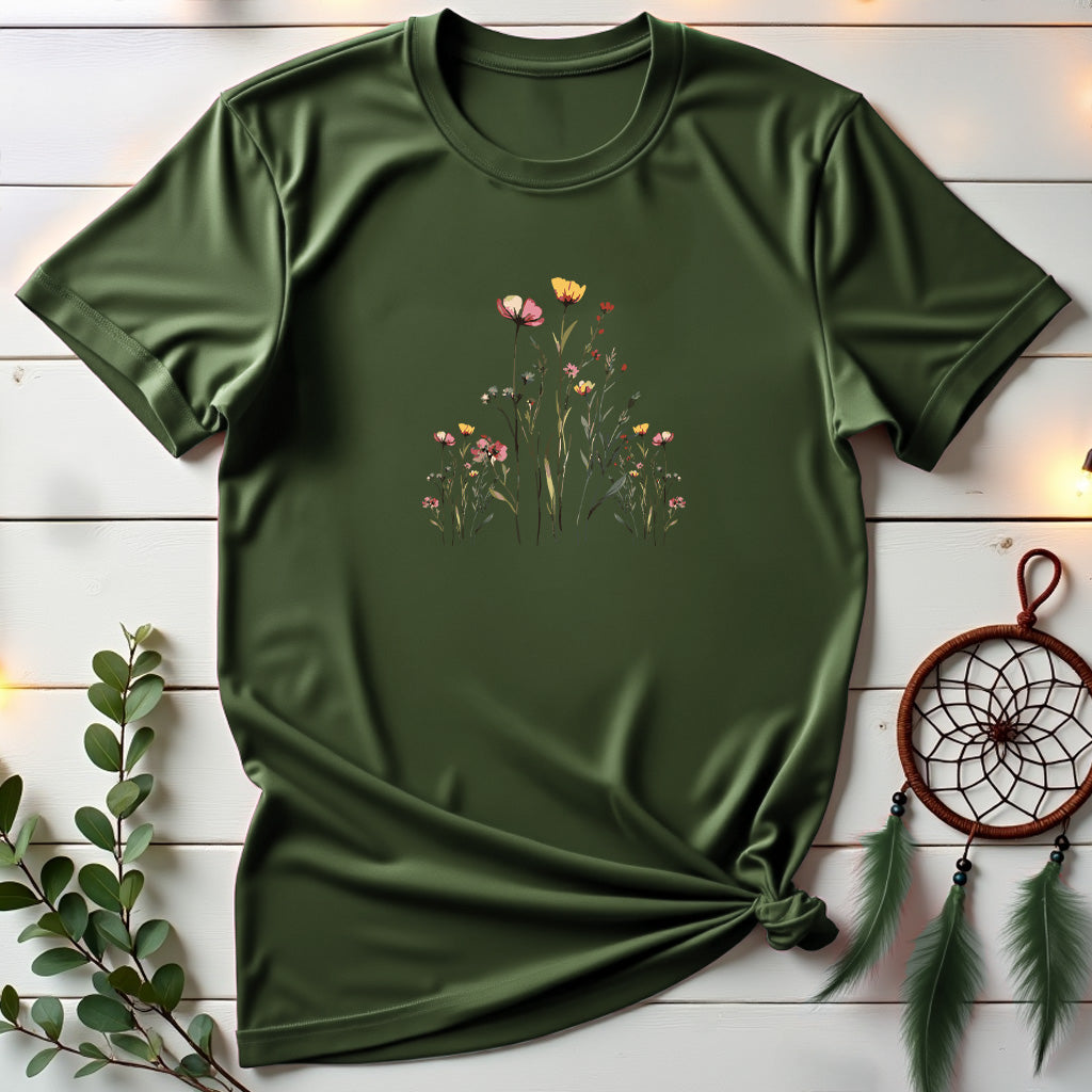 Watercolor Wildflowers T-shirt
