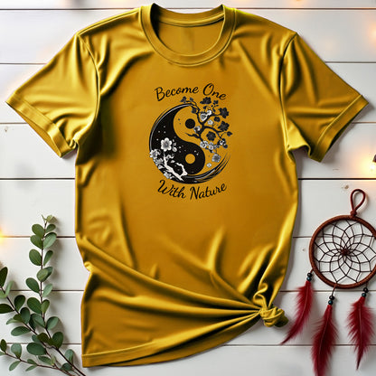 Become One with Nature Yin Yang T-shirt