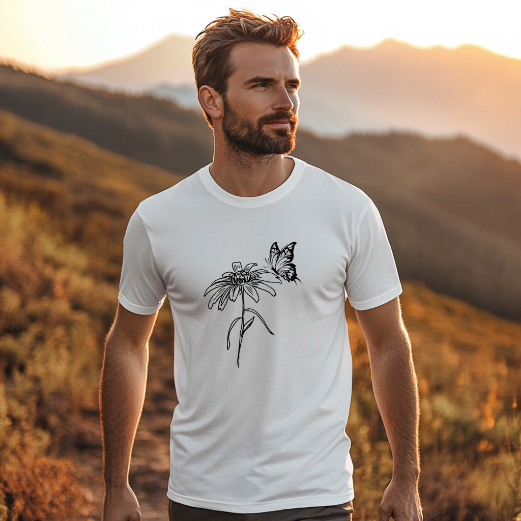 Flower & Butterfly T-shirt
