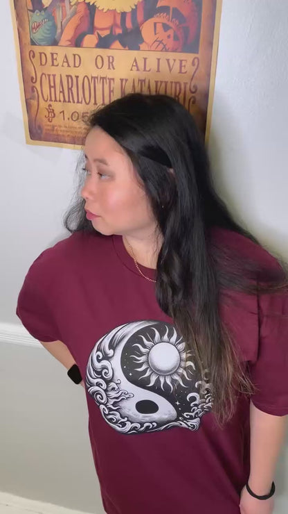 Sun & Moon Yin Yang T-shirt